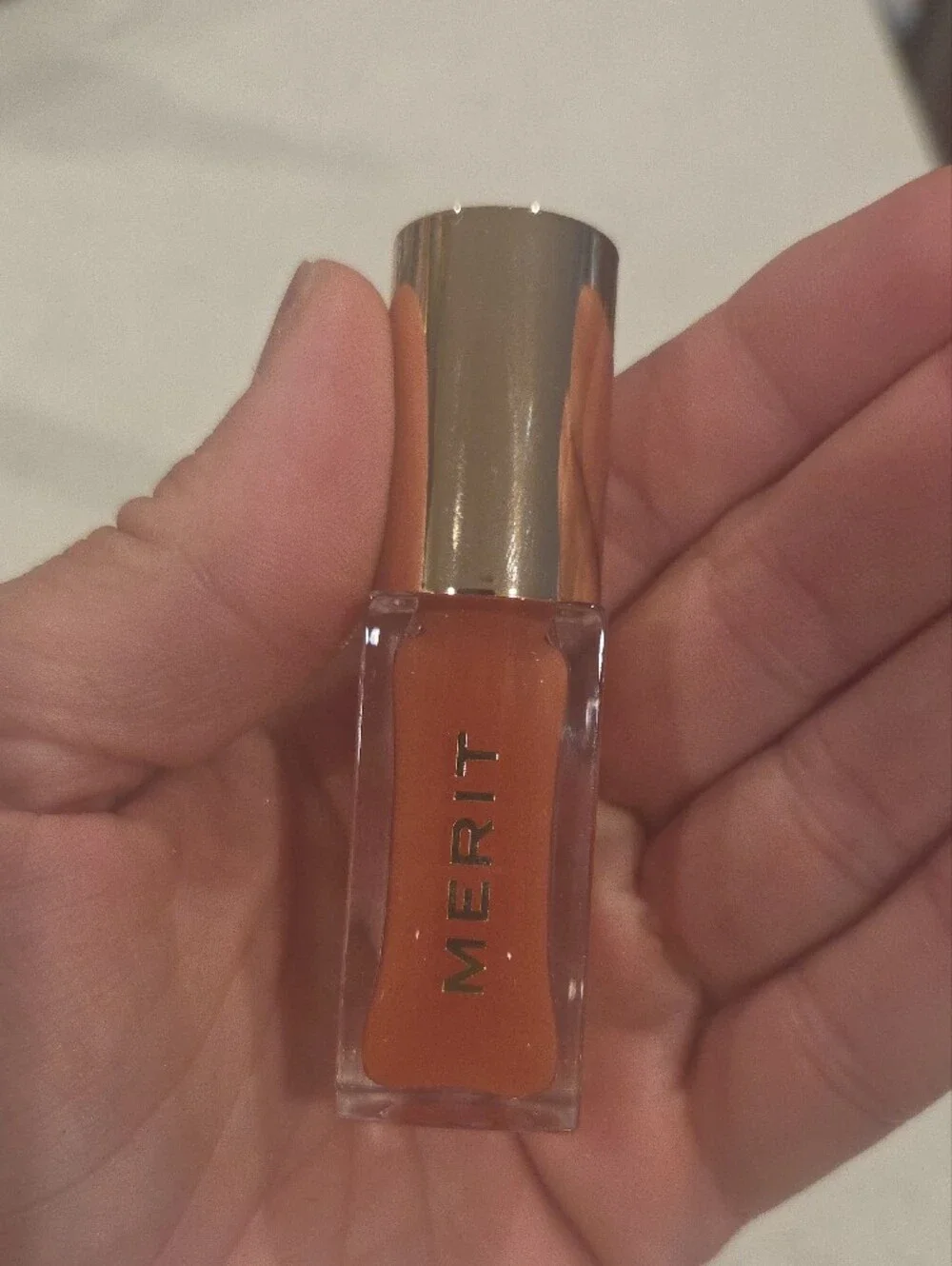 Merit Shade Slick Gelee Tinted lip Oil N Jete NiB